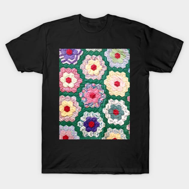 Quilt Graphic T-Shirt by DadOfMo Designs